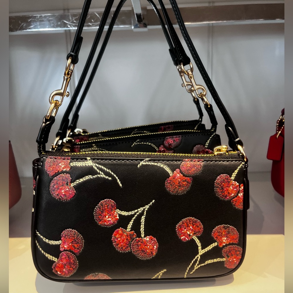 NWT coach Nolita 19 With Cherry Print ππ - Picture 5 of 7